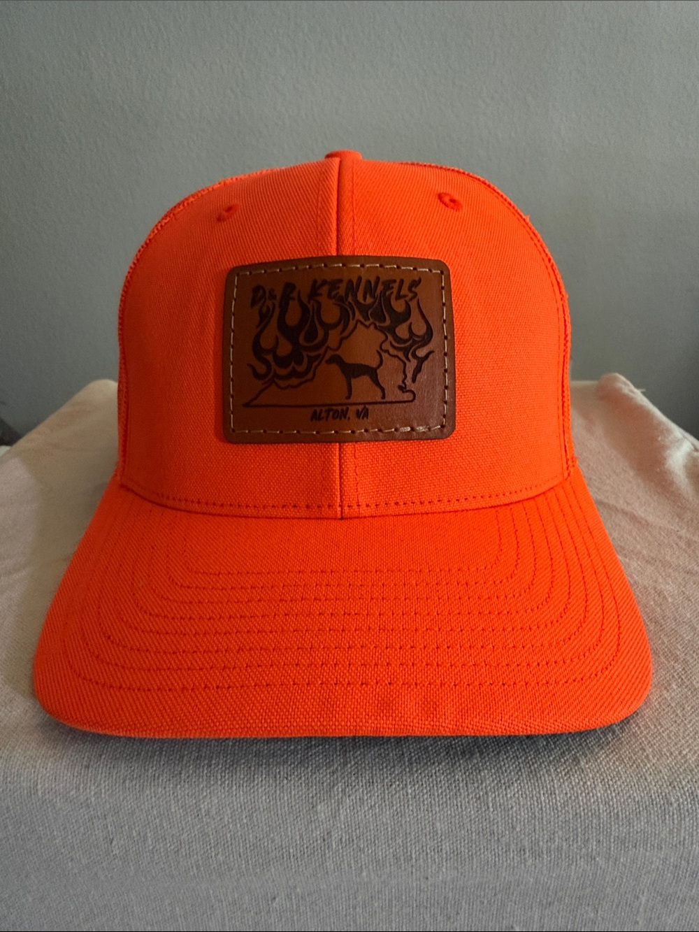 Men’s Orange Patch Front Cap - Unbranded/ Richardson